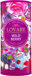 Чай листовой Дикая ягода Lovare, 80 г