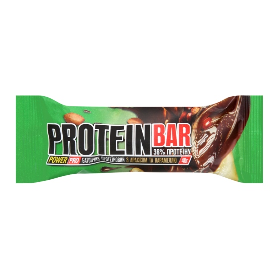 Батончик протеиновый с орехами и карамелью Protein Bar, 40 г