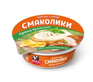 Закуска со вкусом Пряной буженины Смаколики, 90 г