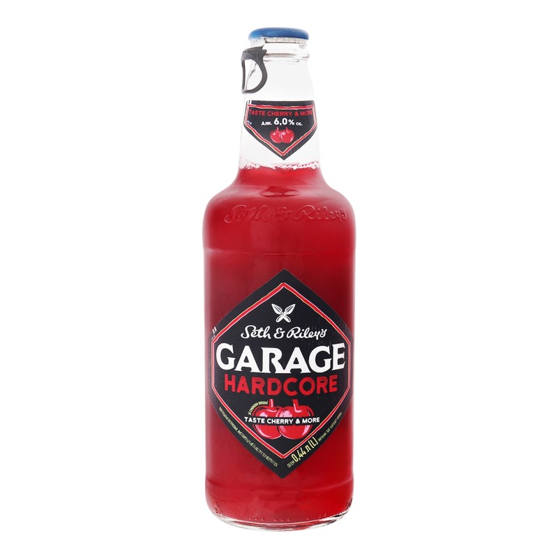 Пиво специальное со вкусом вишни Garage Hardcore, 0.44 л