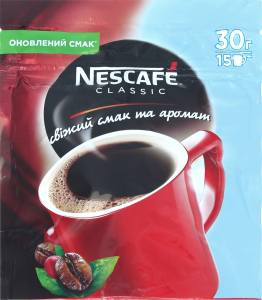 Кофе растворимый Nescafe Classic, 30 г