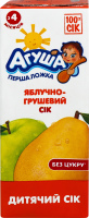 Сок Яблоко-Груша Агуша, 0.2 л