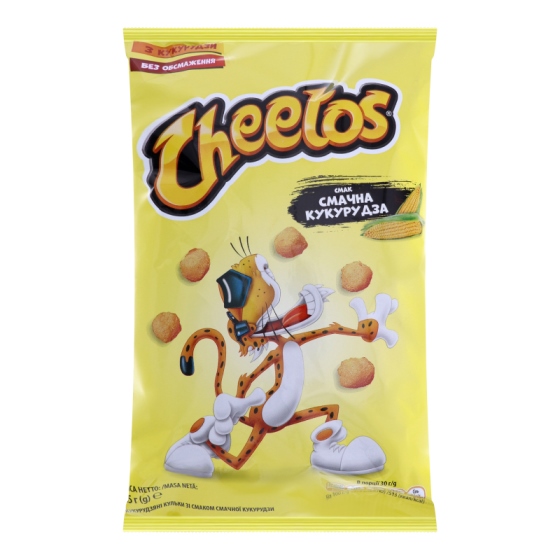 Шарики кукурузные Вкусная кукуруза Cheetos, 65 г