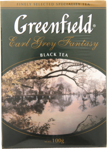 Чай черный листовой Greenfield Earl Grey Fantasy, 100 г