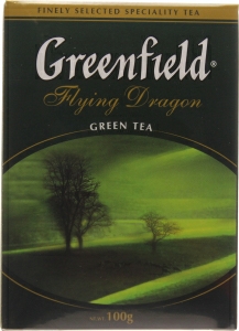 Чай зеленый листовой Greenfield Flying Dragon, 100 г