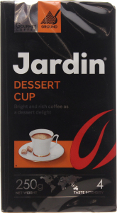 Кофе молотый Dessert Cup Jardin, 250 г
