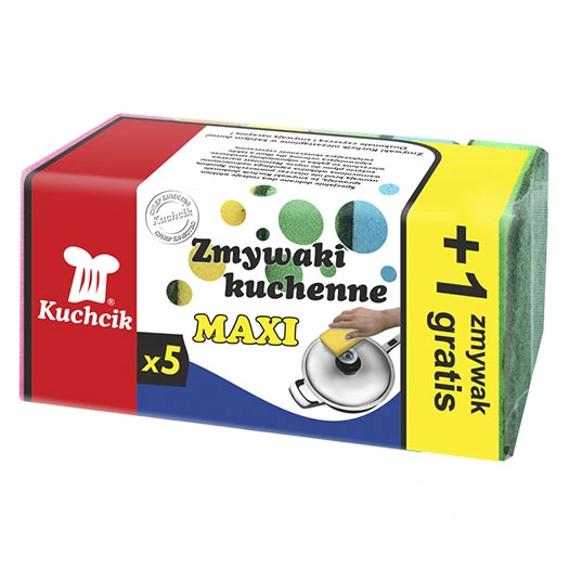 Губка кухонная Kuchik, 5+1 шт/уп.
