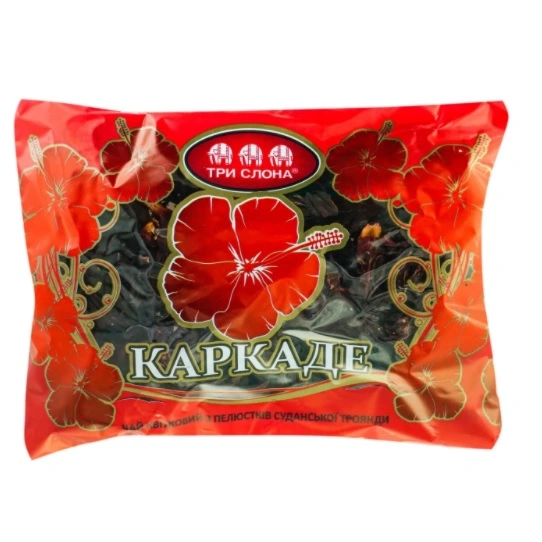 Чай цветочный Каркаде Три слона, 70 г