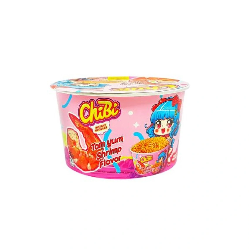 Лапша быстрого приготовления со вкусом Том Ям с креветками ChiBi, 85г