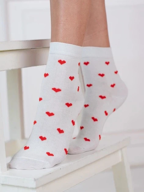 Носки женские хлопковые 110 (классические) р.36-38 46 белый Left&amp;Right, пара