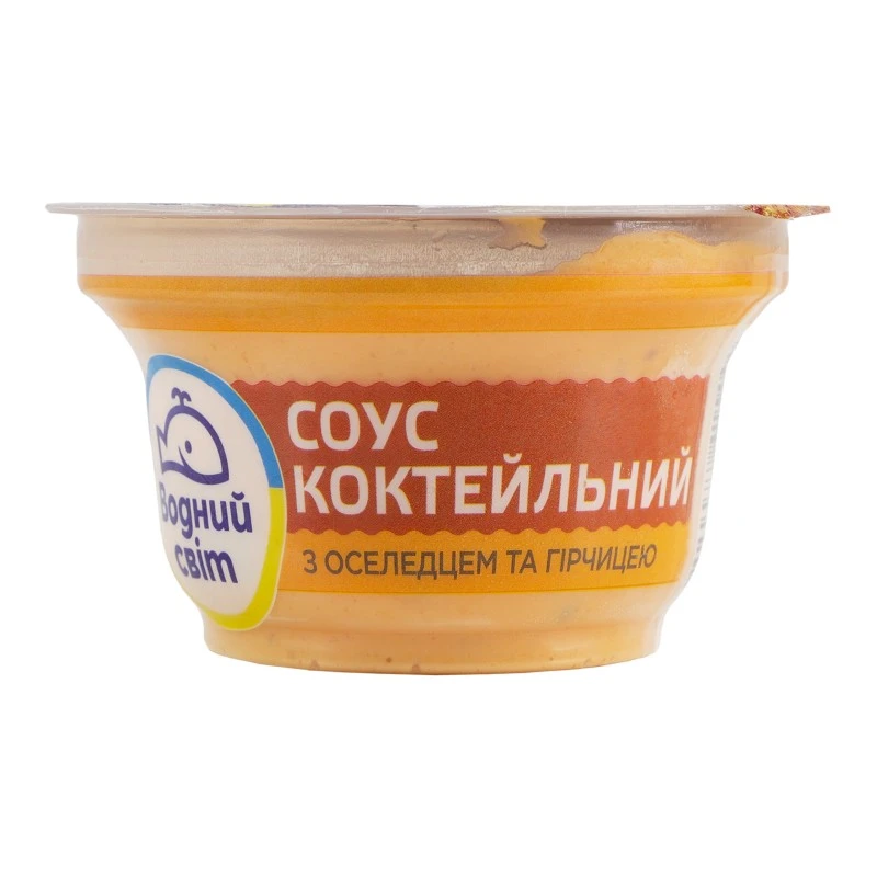 Соус коктейльный с сельдью и горчицей Водный мир, 160 г