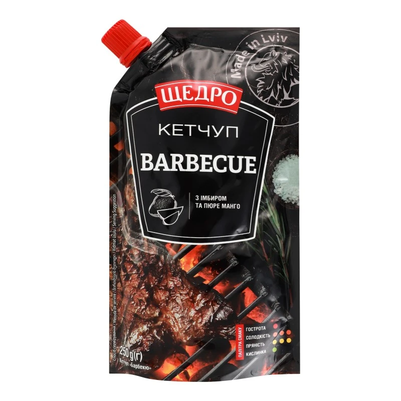 Кетчуп Барбекю Щедро, 250 г