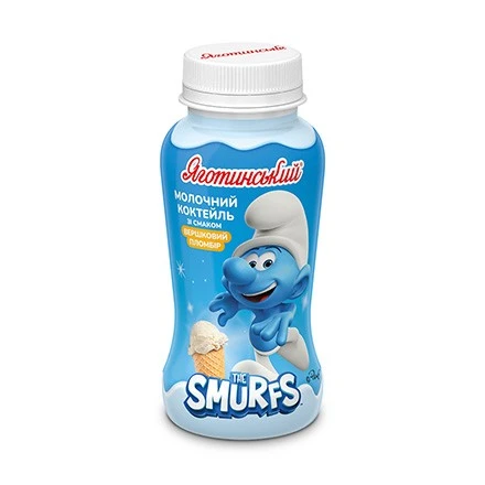 Коктейль молочный 2.5% со вкусом пломбира Яготинський, 185 г