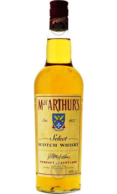 Виски  Mac Arturs, 0.5 л