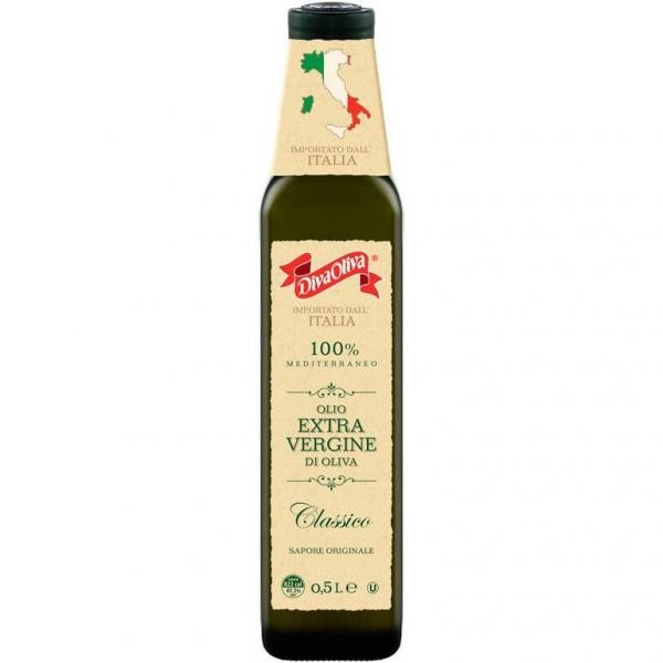 Оливковое масло Diva Oliva Extra Vergine Classico, 500 мл