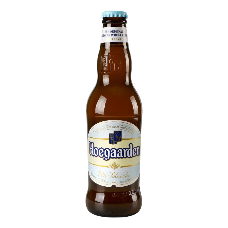Пиво светлое нефильтрованное Wit Blanche Hoegaarden, 0.33 л