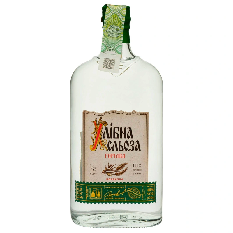 Водка особая Классическая Хлебная слеза, 0.5 л