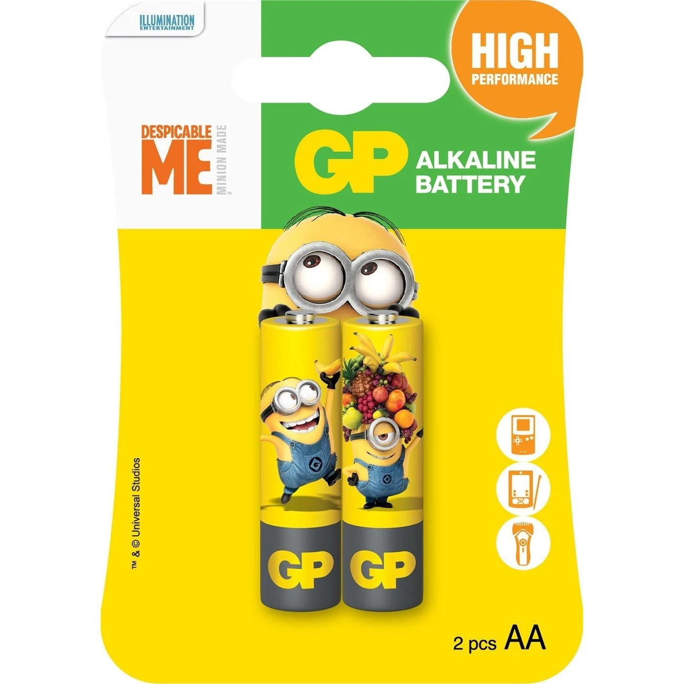 Батарейки АА GP, 2 шт/уп.