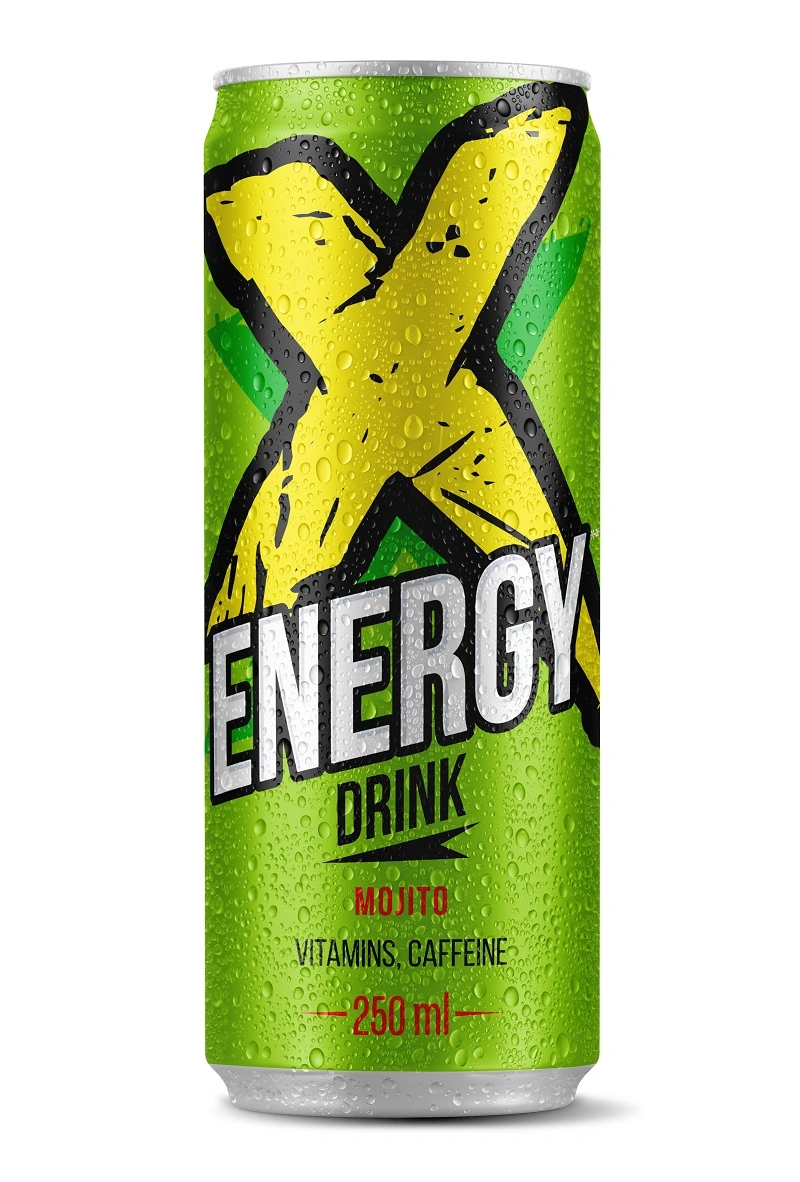 Напиток энергетический б/а газированный ж/б Мохіто X Energy, 0.5 л