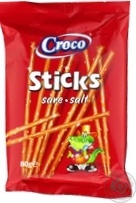Соломка соленая Sticks Croco, 80 г