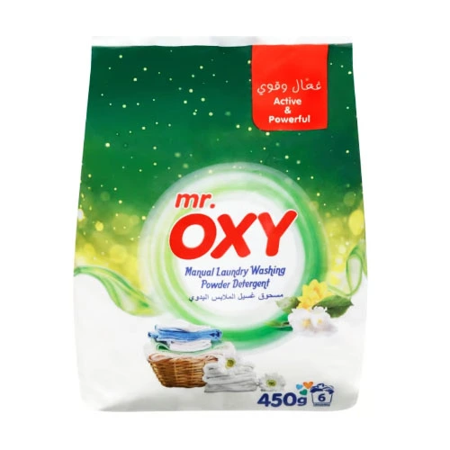 Стиральный порошок универсальный ручной Mr.Oxy, 450 г