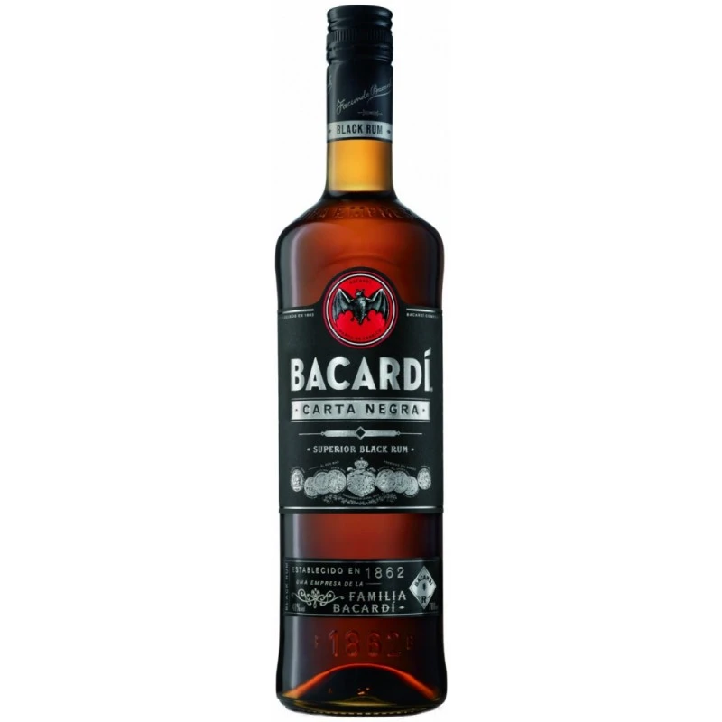 Ром Carta Negra Bacardi, 1 л
