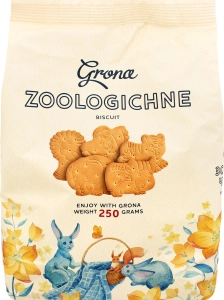 Печенье Зоологическое Grona, 250 г