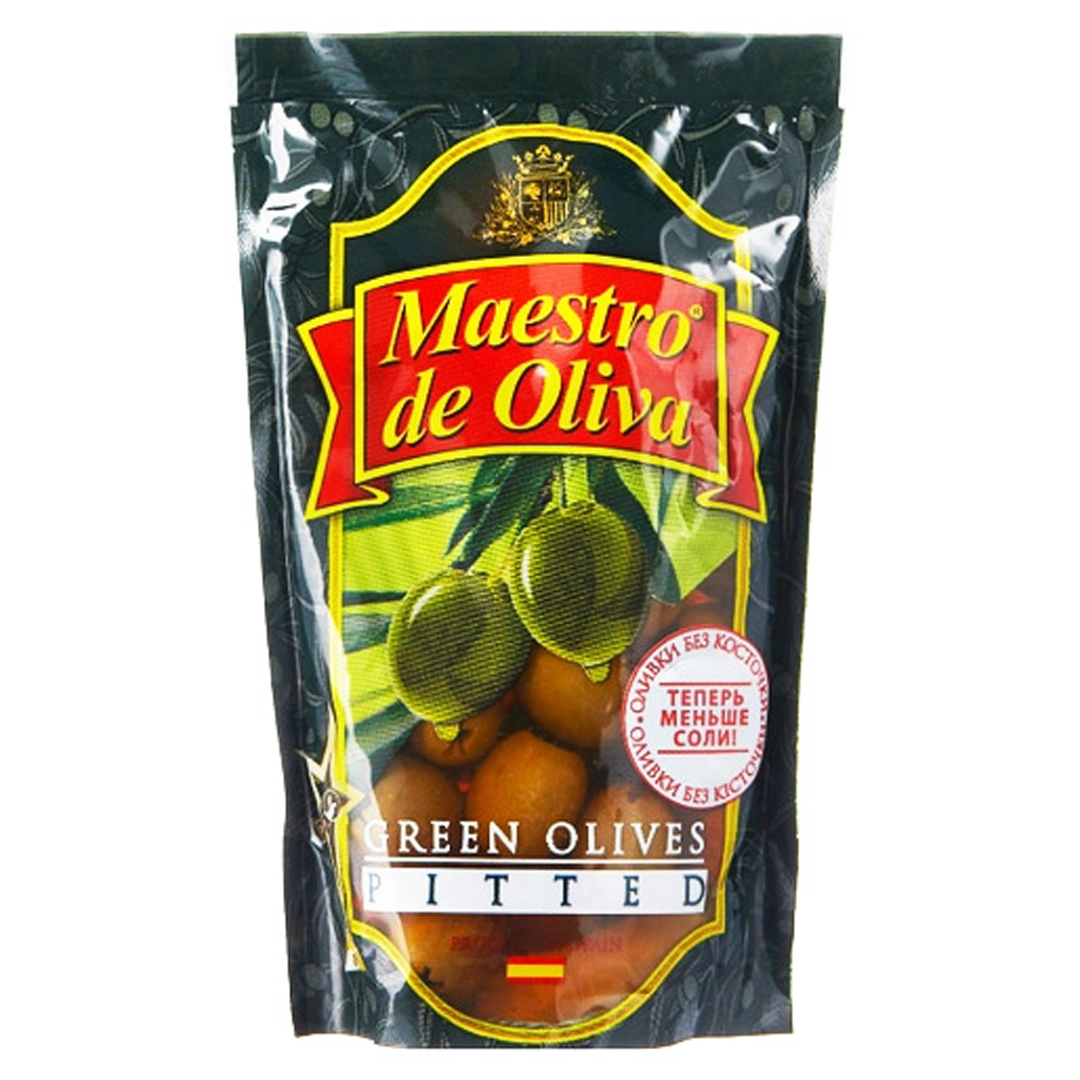 Оливки без косточки Maestro de Oliva, 170 г