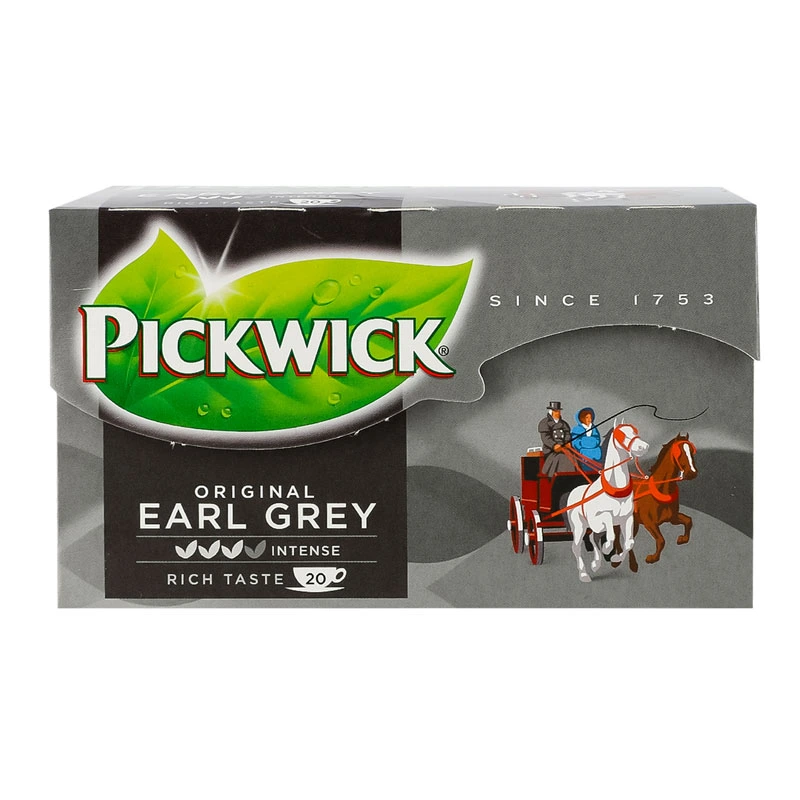 Чай пакетированный черный Earl Grey Original Pickwick, 20 шт/уп.