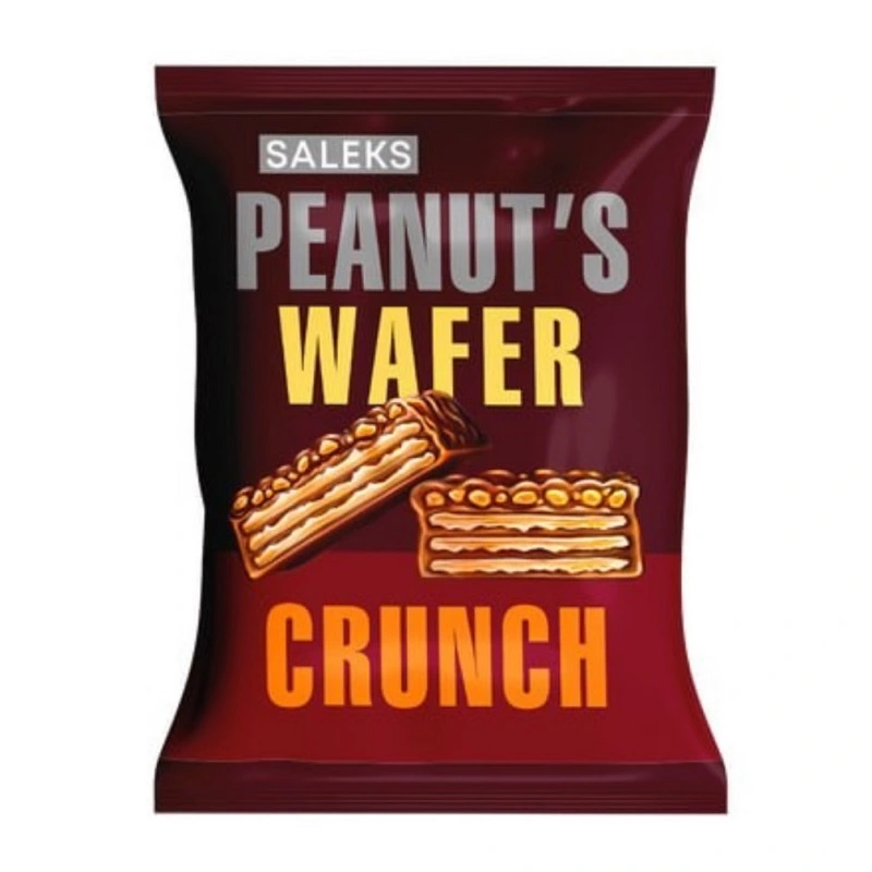 Конфеты шоколадные арахисовый вафельный кранч Saleks