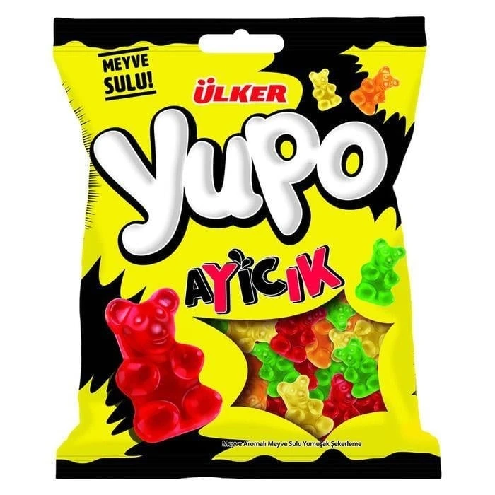 Желейные конфеты Yupo медвежонок Ulker м/у , 80 г