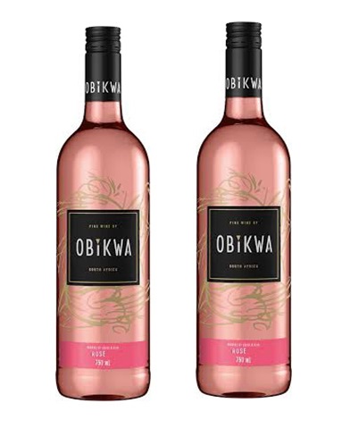 Набор розовых сухих вин Obikwa, 2*0.75 л