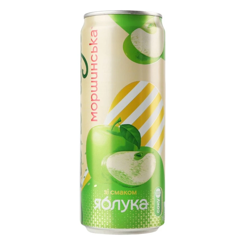 Напиток слабогазированный Яблоко Лимонада ж/б Моршинська, 0.33 л