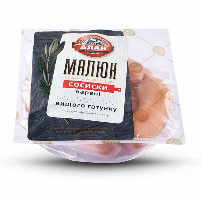 Сосиски в/с Малыш Алан