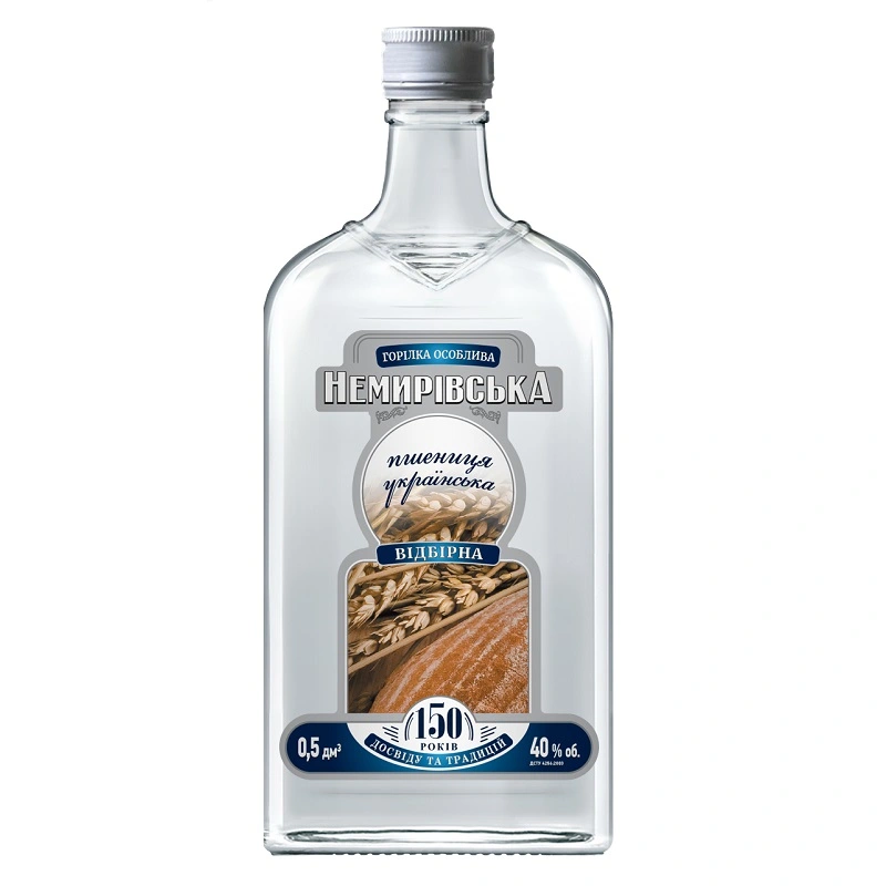 Водка Пшеница украинская отборная Немировская Nemiroff, 0.5 л