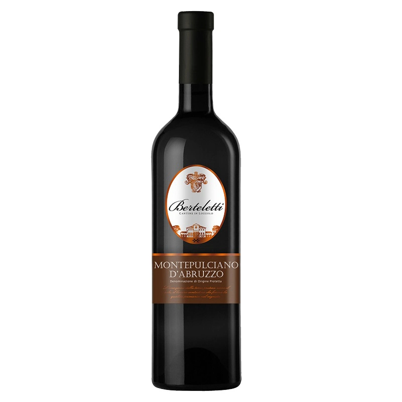 Вино красное сухое Montepulciano d&#039;abruzzo Berteletti, 0.75 л