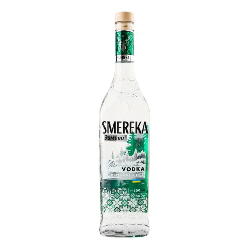 Водка особая Зимняя Smereka, 0.5 л