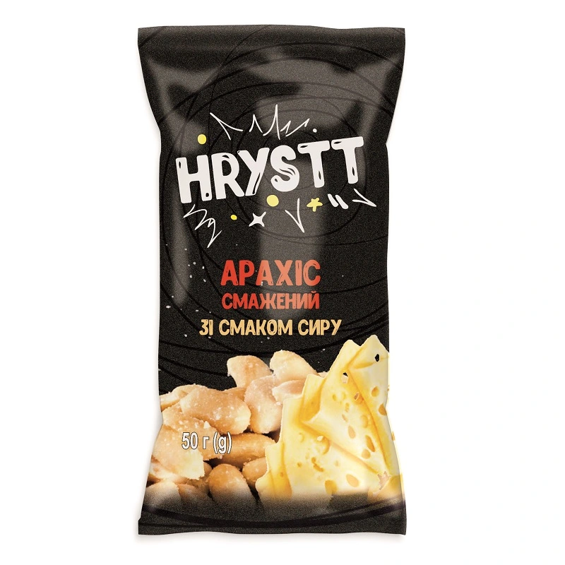 Арахис жареный соленый со вкусом сыра Hrystt, 50 г