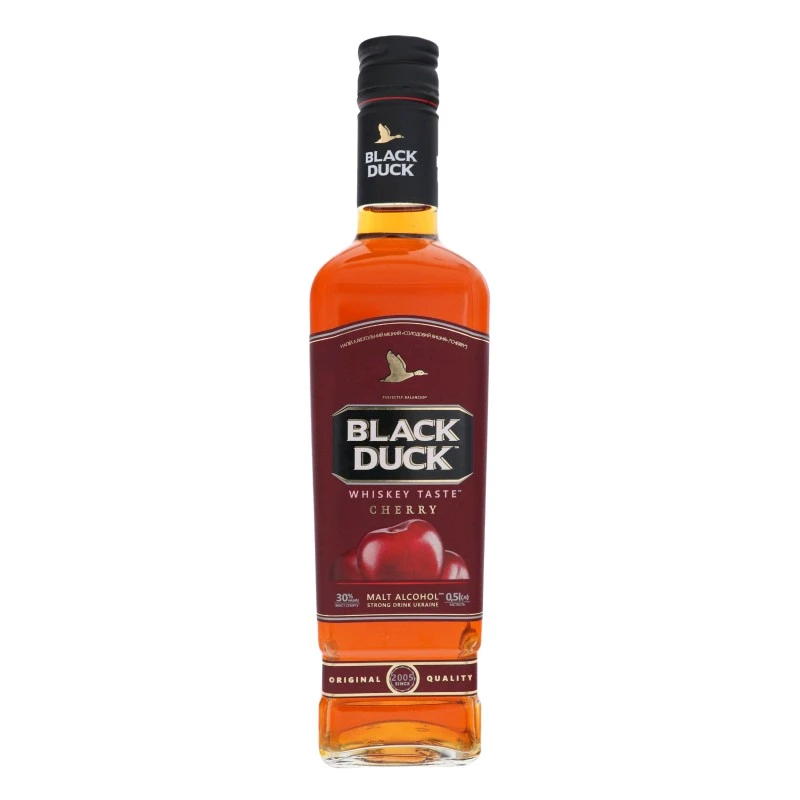 Напиток алкогольный Cherry Black Duck, 0.5 л