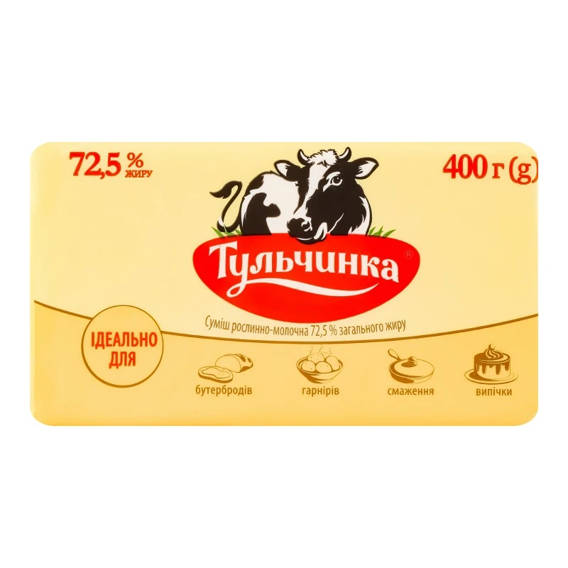 Смесь растительно-молочная 72.5% Тульчинка, 400 г