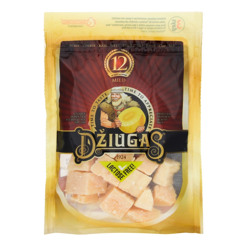 Сыр твердий Джюгас 40% Mild, ТМ Dziugas, 100 г