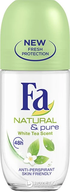 Дезодорант шариковый Белый чай Фа, 50 мл