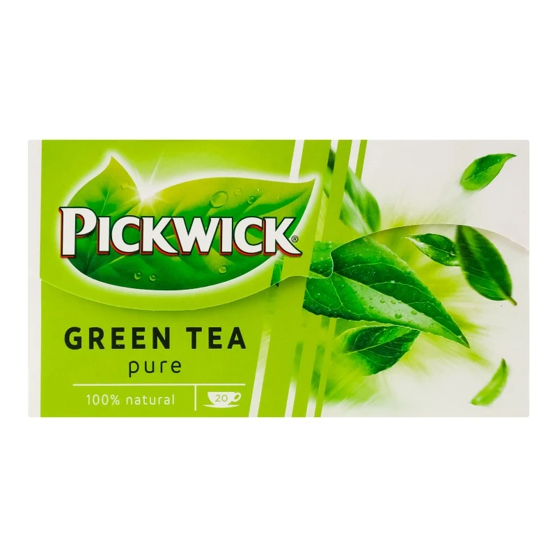 Чай пакетированный зеленый Pure Pickwick, 20 шт/уп.