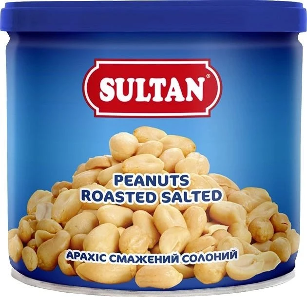 Арахис жареный солёный ж/б Султан, 120 г