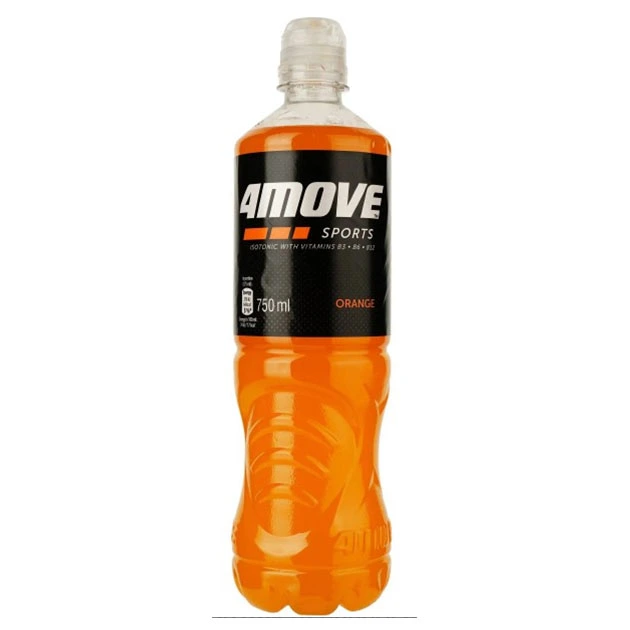 Напиток изотонический негазированный Апельсин 4Move, 0.75 л
