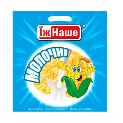 Кукурузные палочки со вкусом молока Ешь Наше, 175 г