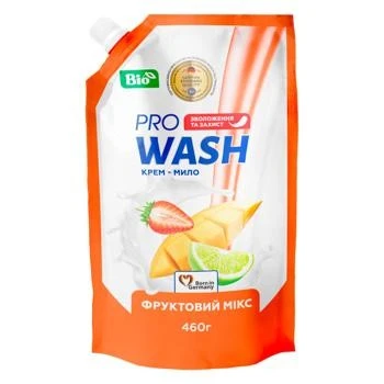Крем-мыло жидкое Фруктовый микс Pro Wash, 460г