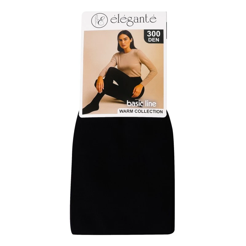 Колготки женские El basic line 300 р.4, Nero