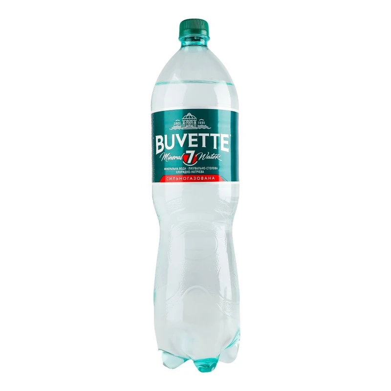 Вода сильногазированная 7 Buvette, 1.5 л