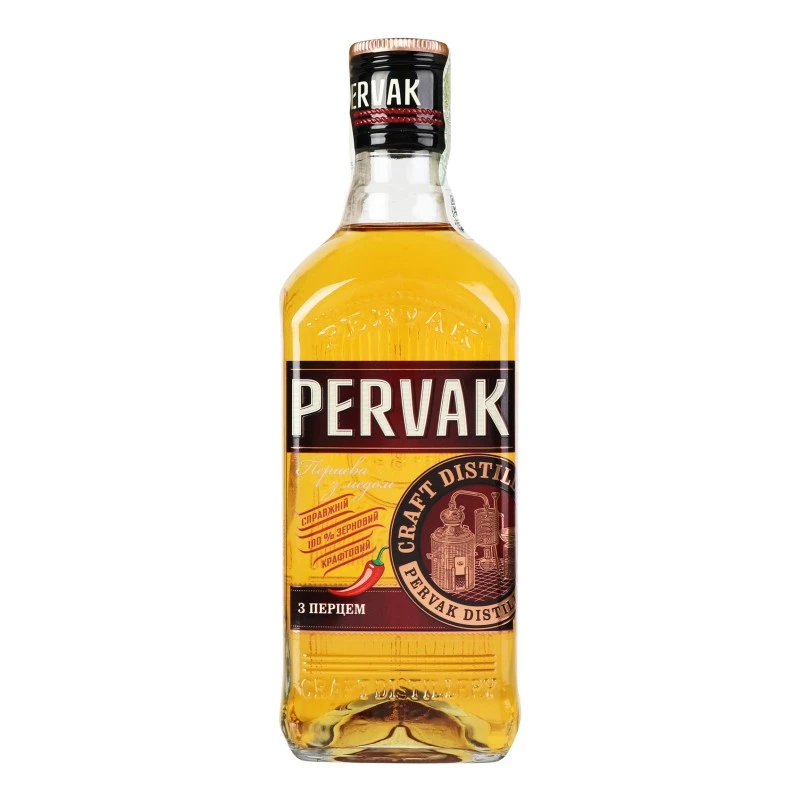 Настойка Перцовая с медом Pervak, 0.5 л
